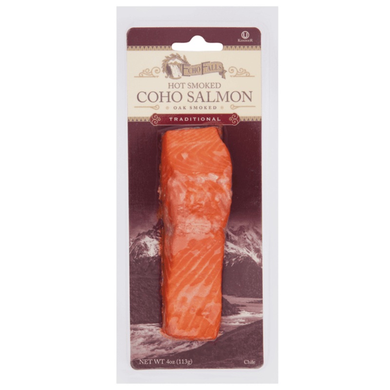 ECHO FALLS Hot Smoked Coho Salmon Traditional