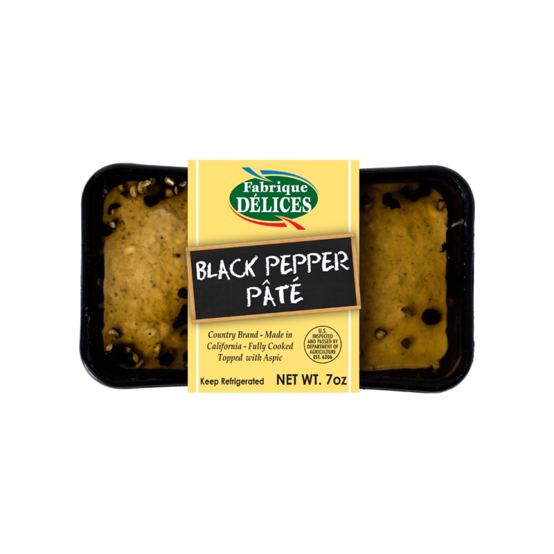 FABRIQUE DELICES Pt de Campagne with Black Pepper