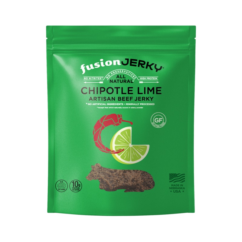 FUSION JERKY Chipotle Lime Beef Jerky