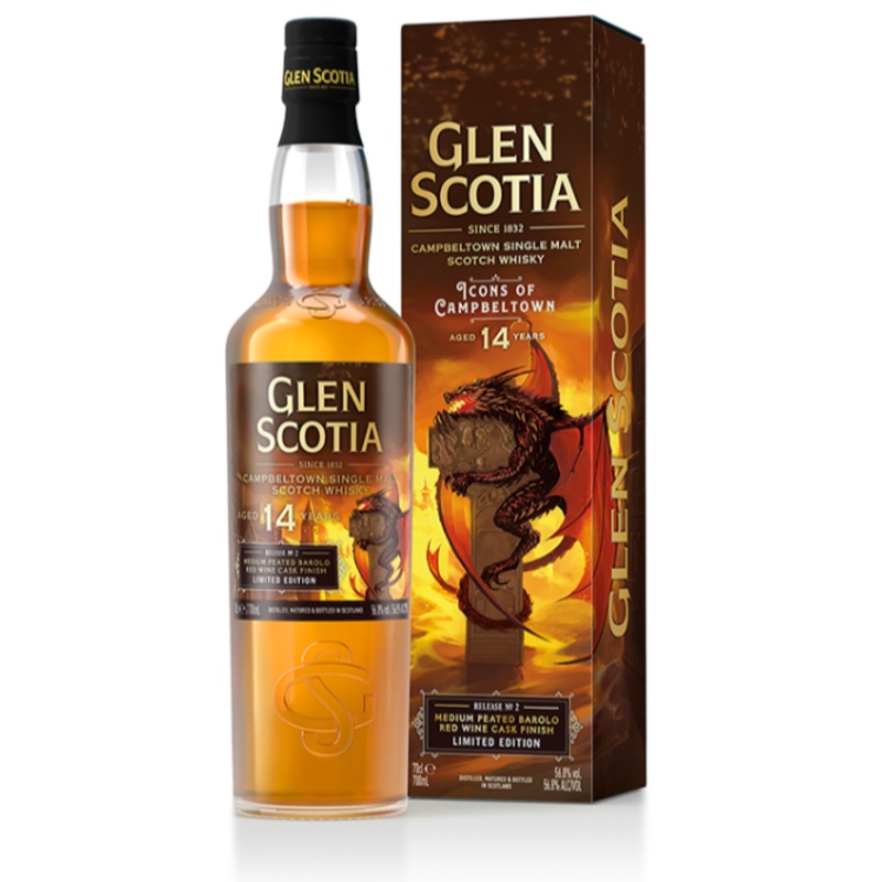 Glen Scotia Icons of Campbeltown Release No.2 14 Year Old Single Malt Scotch Whisky 700ml