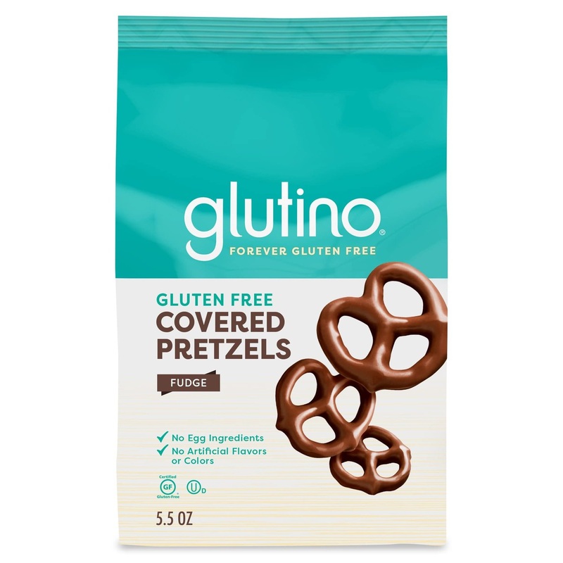 GLUTINO Gluten-Free Fudge Covered Pretzels