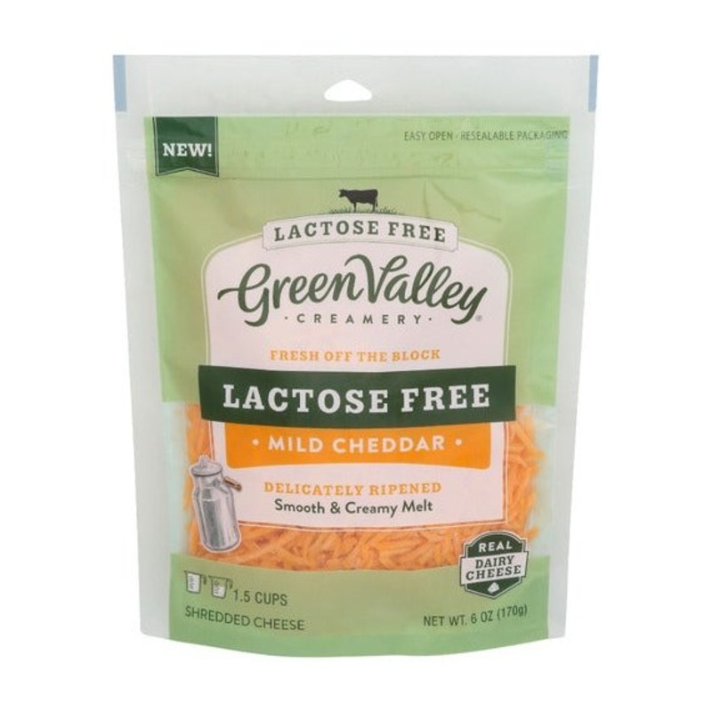 GREEN VALLEY ORGANICS Lactose Free Mild Cheese Shredded
