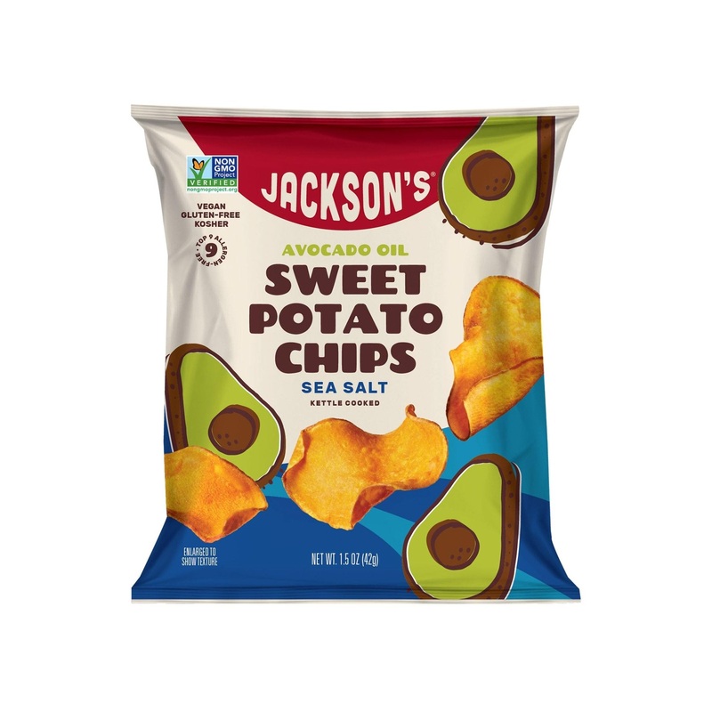 JACKSON'S CHIPS Sea Salt Sweet Potato Chips With Avocado Oil