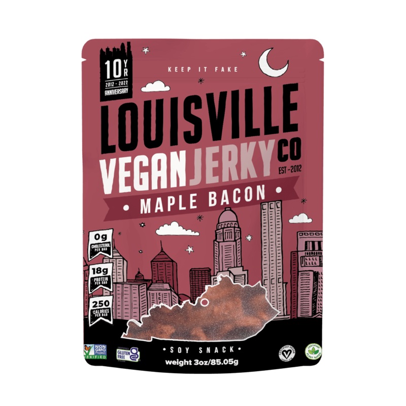 LOUISVILLE VEGAN JERKY Vegan Maple