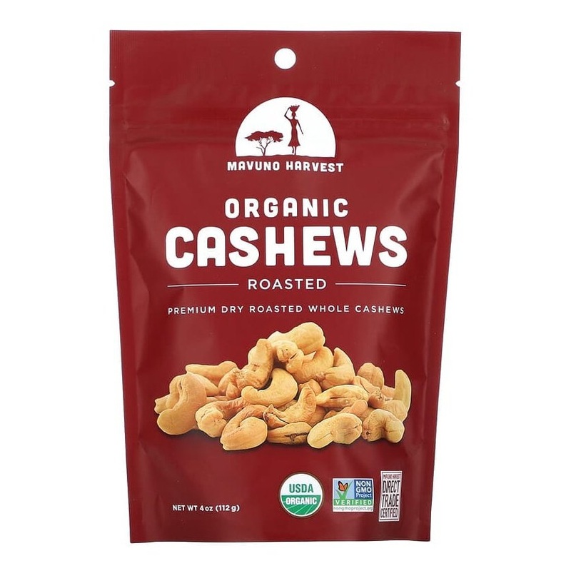 MAVUNO HARVEST Organic Roasted Cashews
