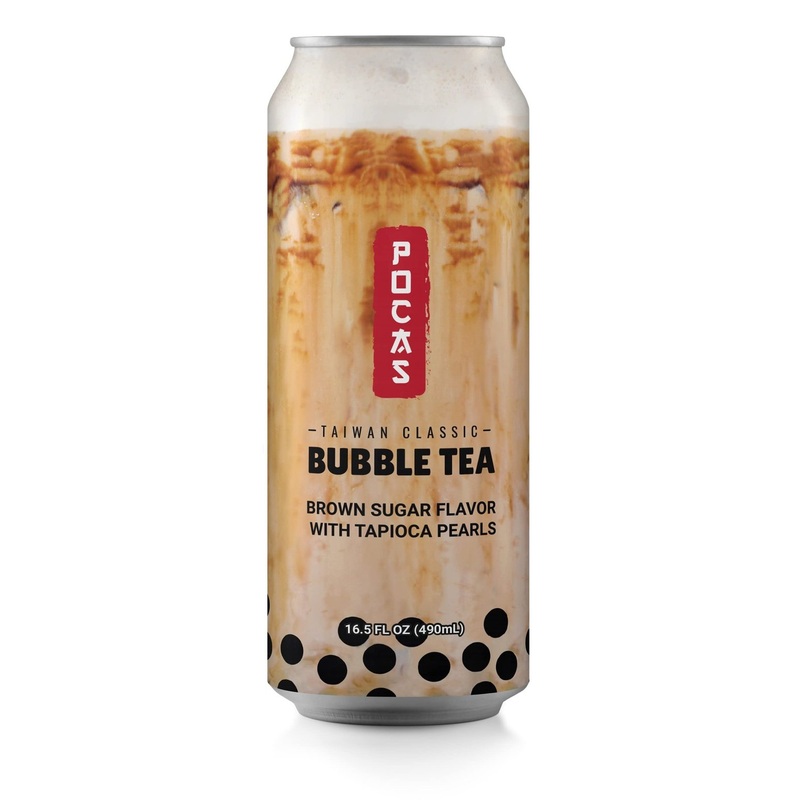 POCAS Brown Sugar Bubble Tea With Tapioca Pearls