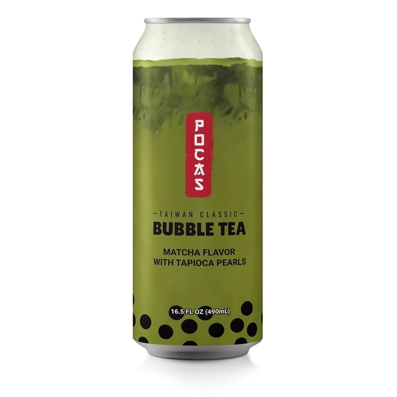 POCAS Matcha Bubble Tea With Tapioca Pearls