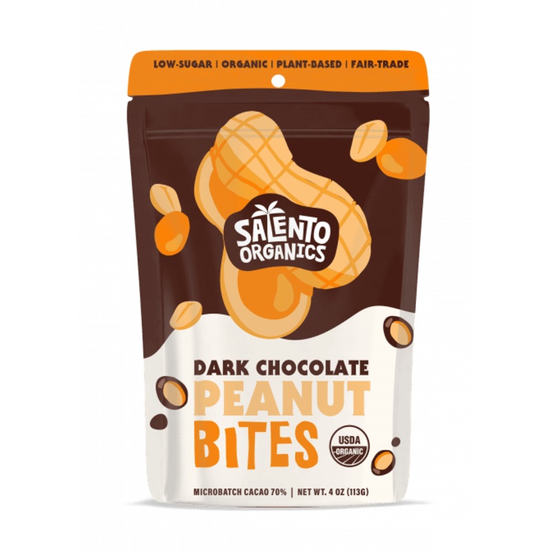 SALENTO Dark Chocolate Peanut Bites