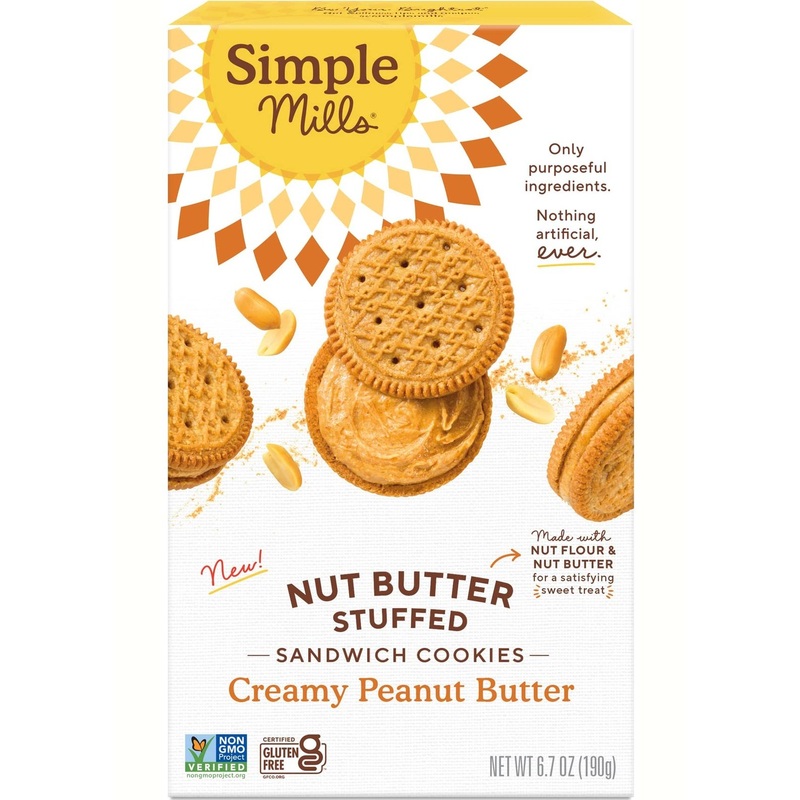 SIMPLE MILLS Creamy Peanut Butter Sandwich