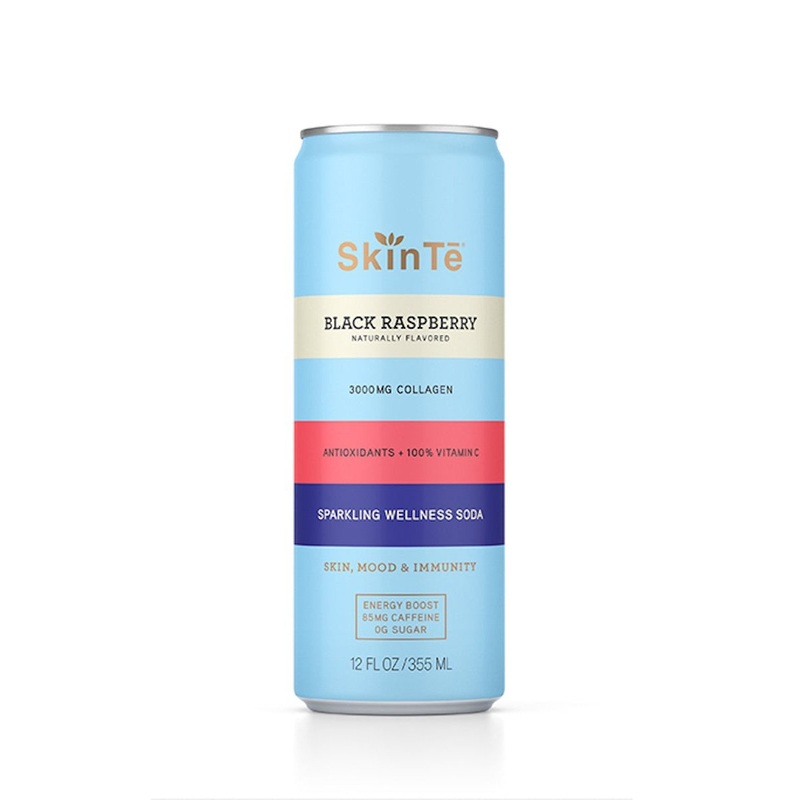 SKINTE Black Raspberry Collagen Sparkling Tea