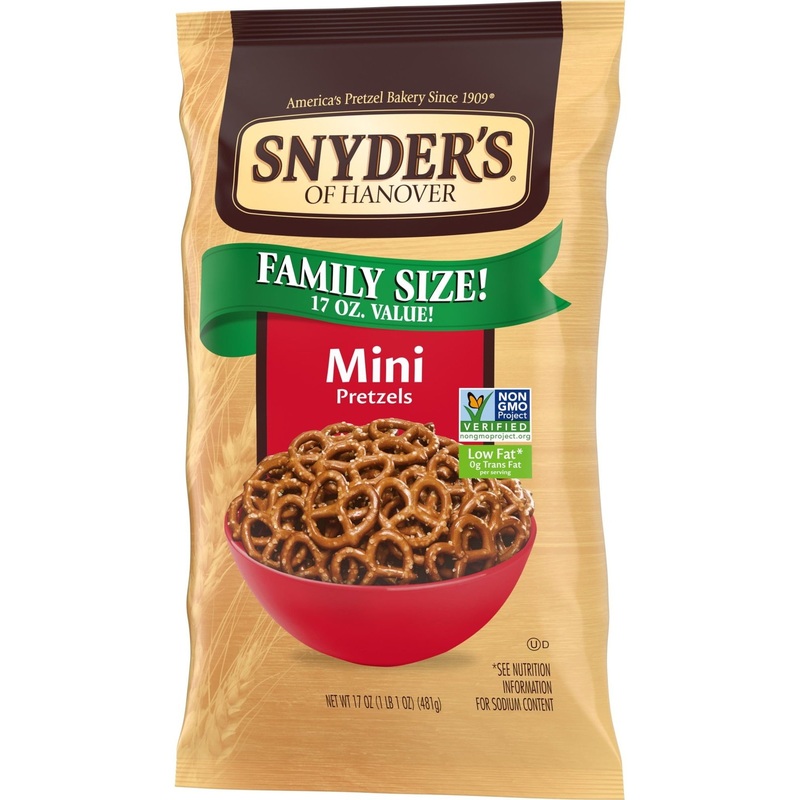 SNYDER'S OF HANOVER Family Size Mini Pretzels