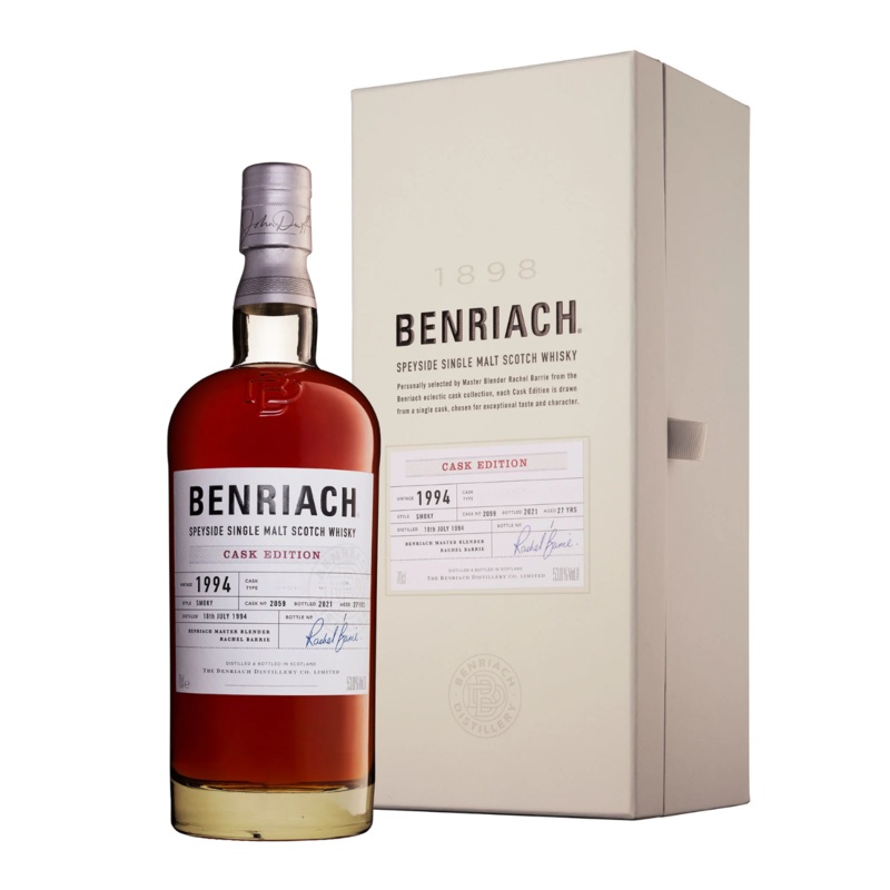 The Benriach 1994 Marsala Hogshead Single Cask Single Malt Scotch Whisky 700ml