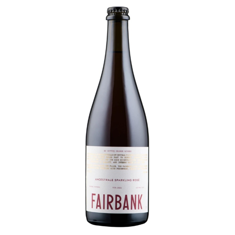 2021 Sutton Grange Fairbank Ancestral Sparkling Rose 750ml
