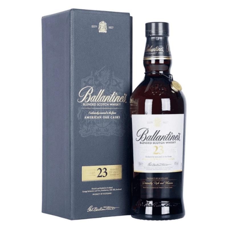 Ballantines 23 Year Old American Oak Casks Blended Scotch Whisky 700ml