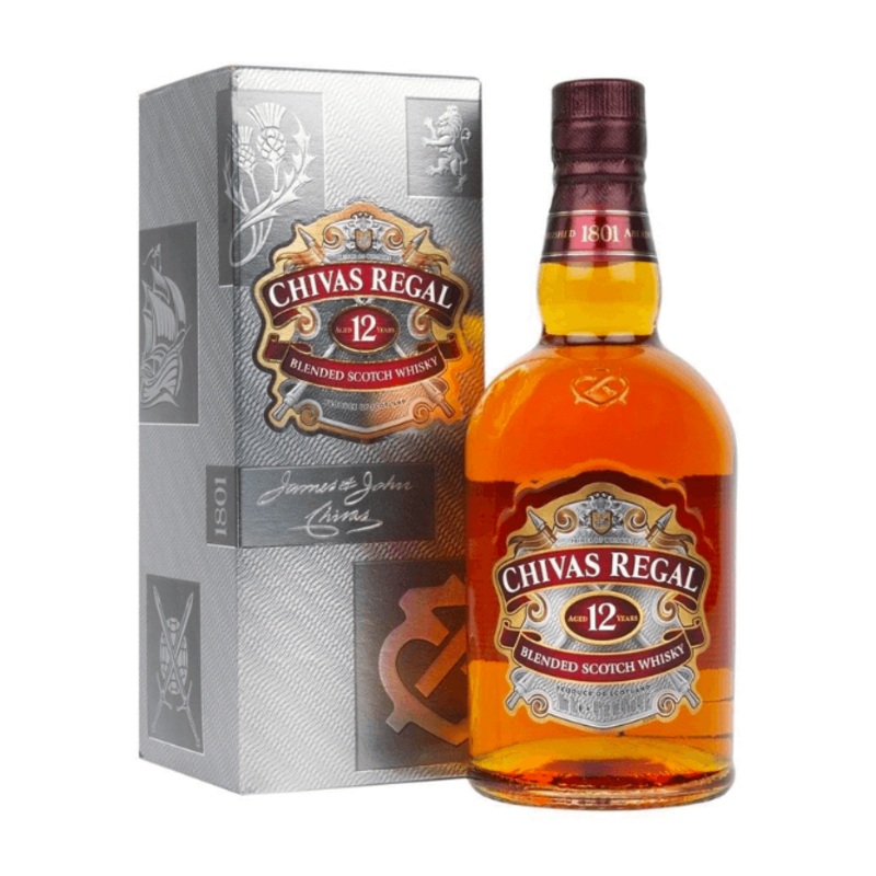 Chivas Regal 12 Year Old Blended Scotch Whisky 1L