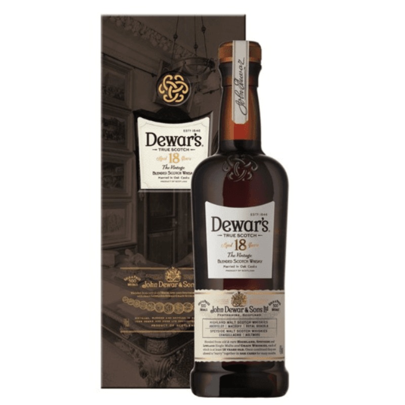 Dewar's 18 Year Old The Vintage Blended Scotch Whisky 700ml