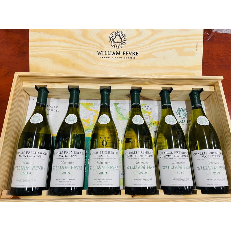 Domaine William Fevre 1er cru 2019 A Journey in Chablis 6-Pack