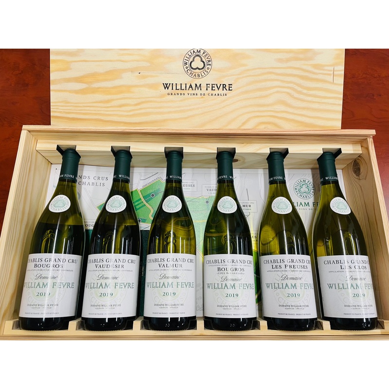 Domaine William Fevre Grand Crus 2019 A Journey in Chablis 6-Pack