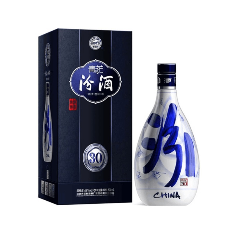 FenJiu QingHua 30 Year Old Baijiu 48% 500ml