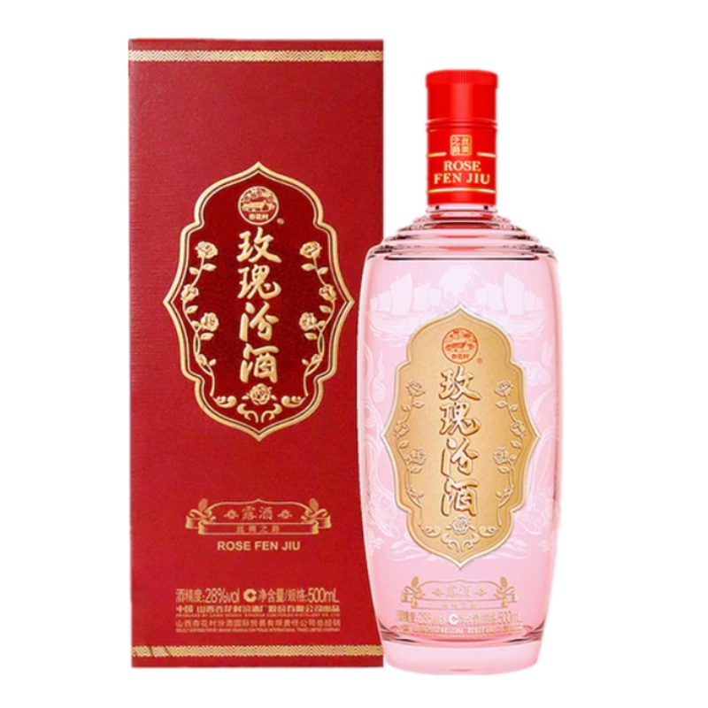 FenJiu Rose (Meigui) Baijiu 28% 500ml