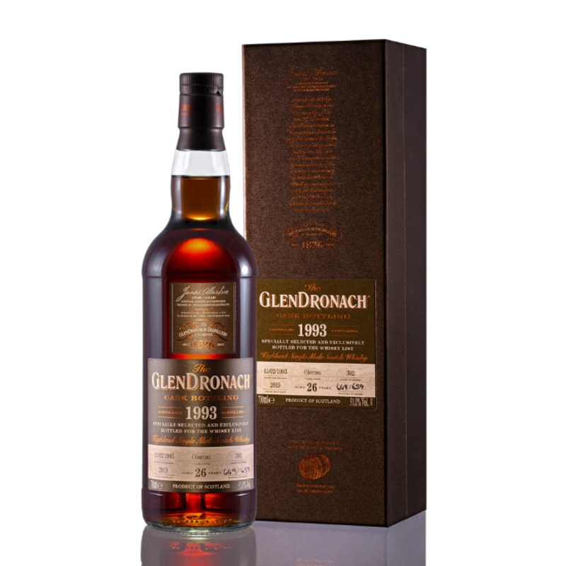 GlenDronach 1993 26 Year Old Oloroso Single Cask #392 700ml