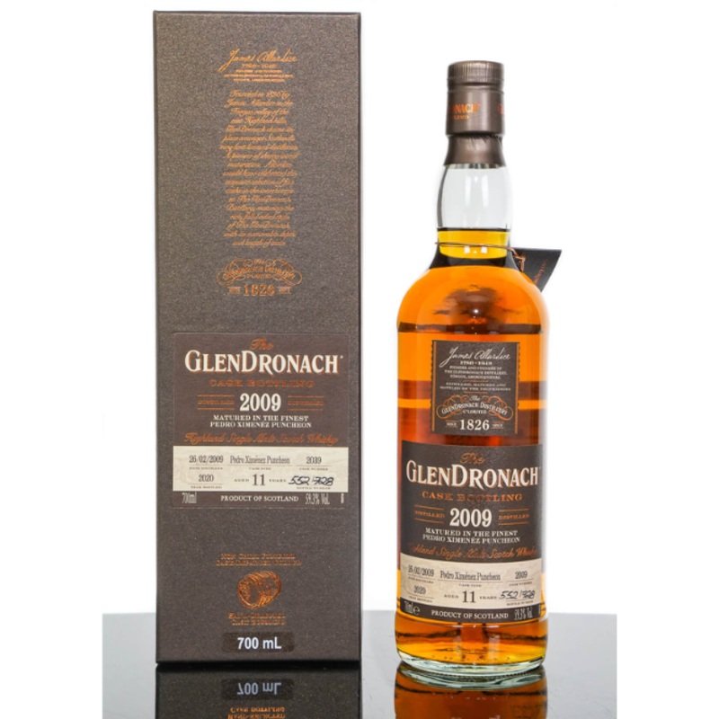GlenDronach 2009 11 Year Old PX Single Cask #2039 700ml