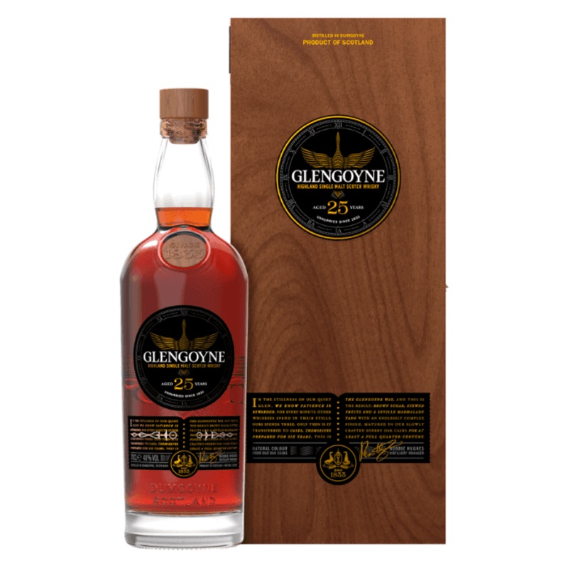 Glengoyne 25 Year Old Single Malt Scotch Whisky 48% 700ml