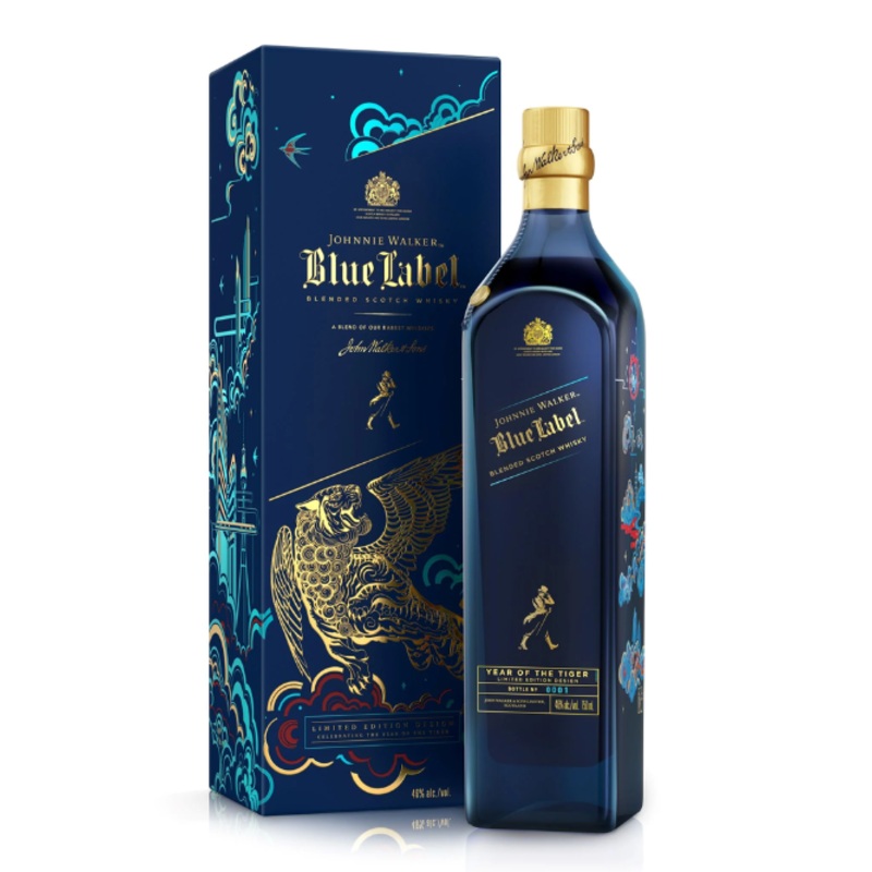 Johnnie Walker Blue Label Limited Edition Year of the Tiger Blended Scotch Whisky 750ml