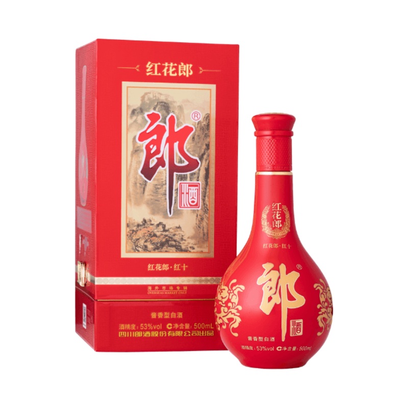 Langjiu Honghua Lang 10 Years 500ml