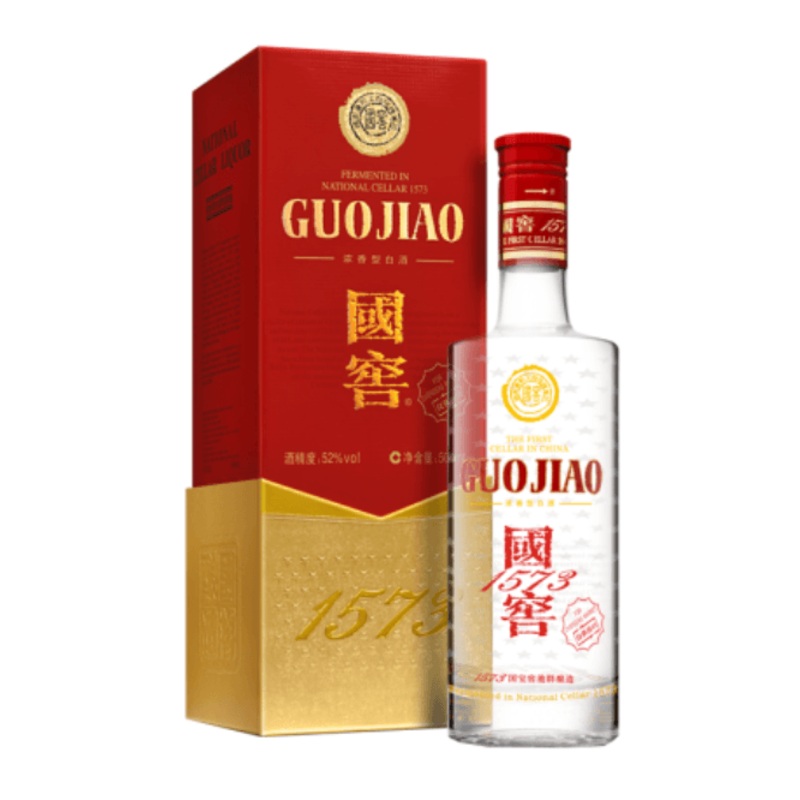 Luzhou Laojiao Guo Jiao - National Cellar 1573 Baijiu 52% 500ml