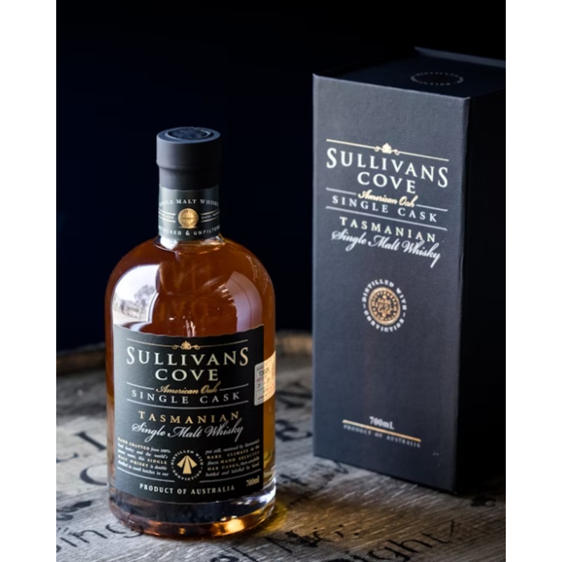 Sullivans Cove American Oak ex-Bourbon Single Cask Single Malt Whisky TD0387 700ml Gift Box