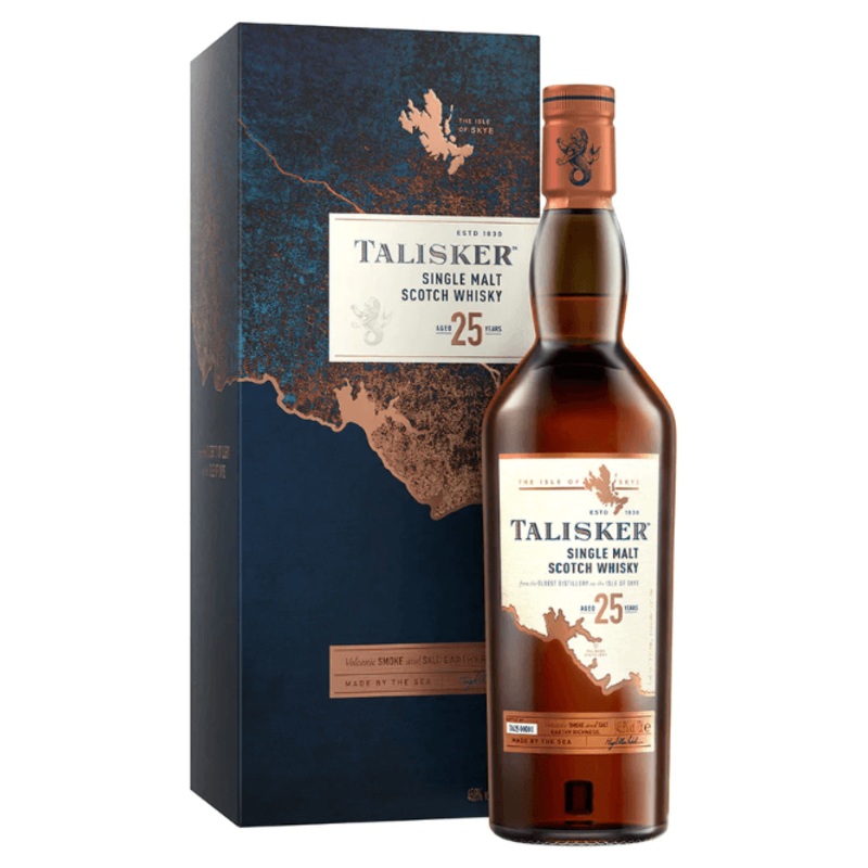 Talisker 25 Year Old Single Malt Scotch Whisky 700ml