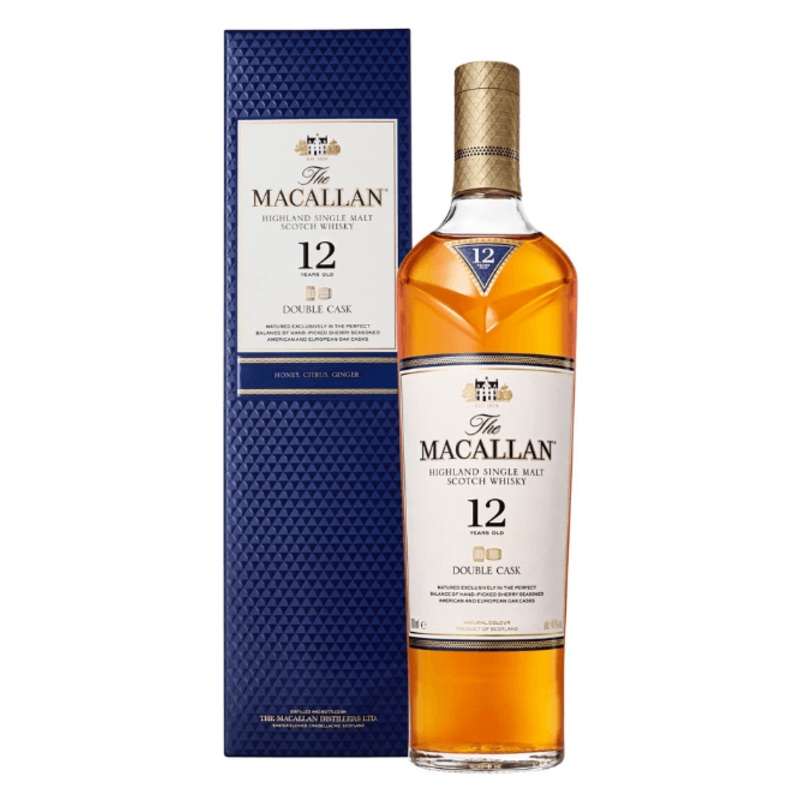 The Macallan 12 Year Old Double Cask Single Malt Scotch Whisky 700ml