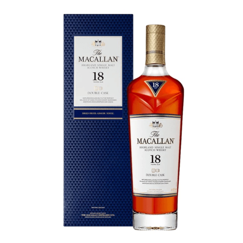 The Macallan Double Cask 18 Year Old Whisky 700ml