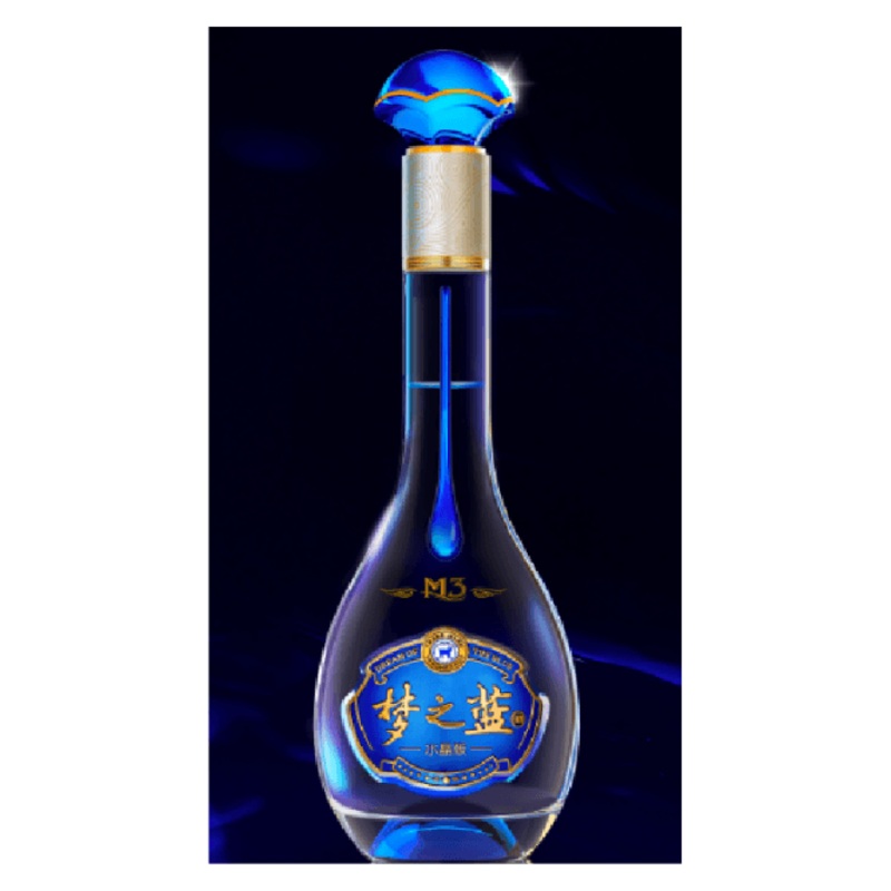 Yanghe Mengzhilan M3 Crystal (Dream Blue M3) 40.8%  550ml