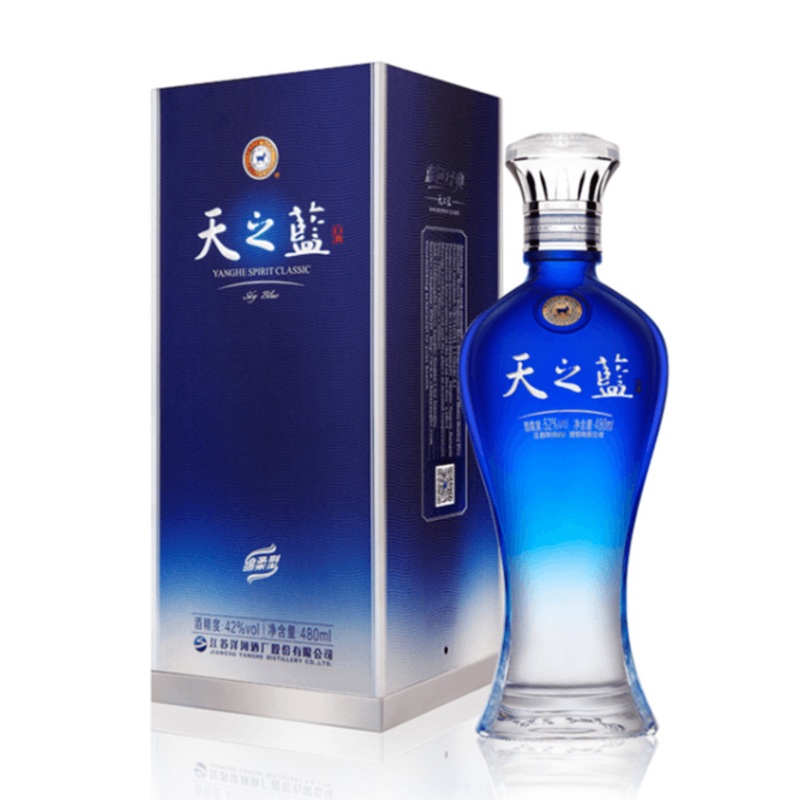 Yanghe Tianzhilan (Sky Blue) 42% 500ml