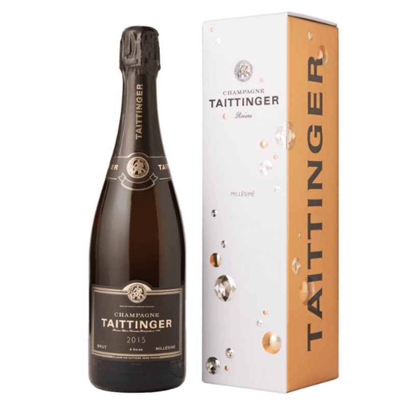 2015 Champagne Taittinger Brut Millesime 750ml Gift Box