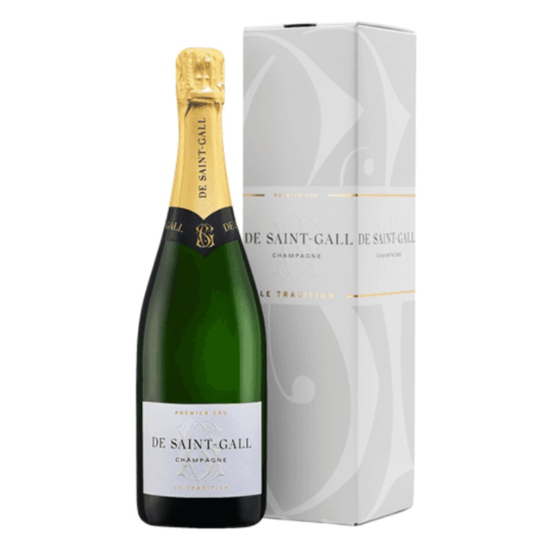 De Saint Gall 'Le Tradition' Premier Cru Brut 750ml Gift Box