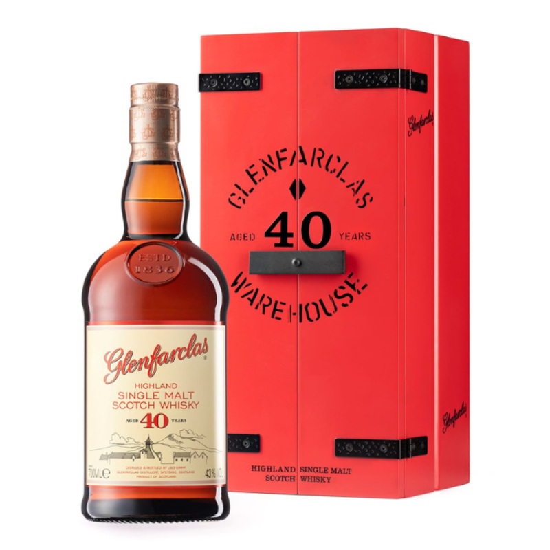 Glenfarclas 40 Year Old Single Malt Scotch Whisky 750ml