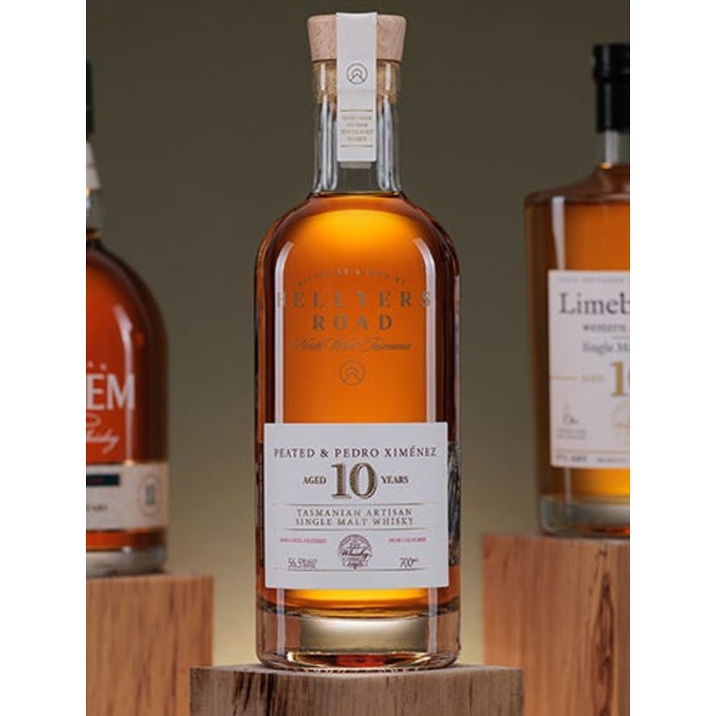 Hellyers Road 10 Year Old Peated & Pedro Ximnez Single Malt Whisky 700ml