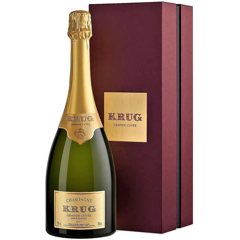 Krug Grand Cuve 169EME Edition Brut 750ml Gift Box