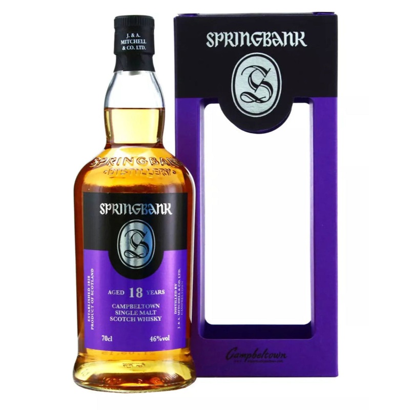 Springbank 18 Year Old Single Malt Whisky 2020 Release 700ml