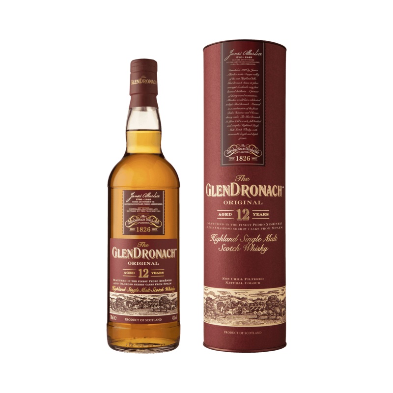 The GlenDronach 12 Year Old Single Malt Scotch Whisky 700ml