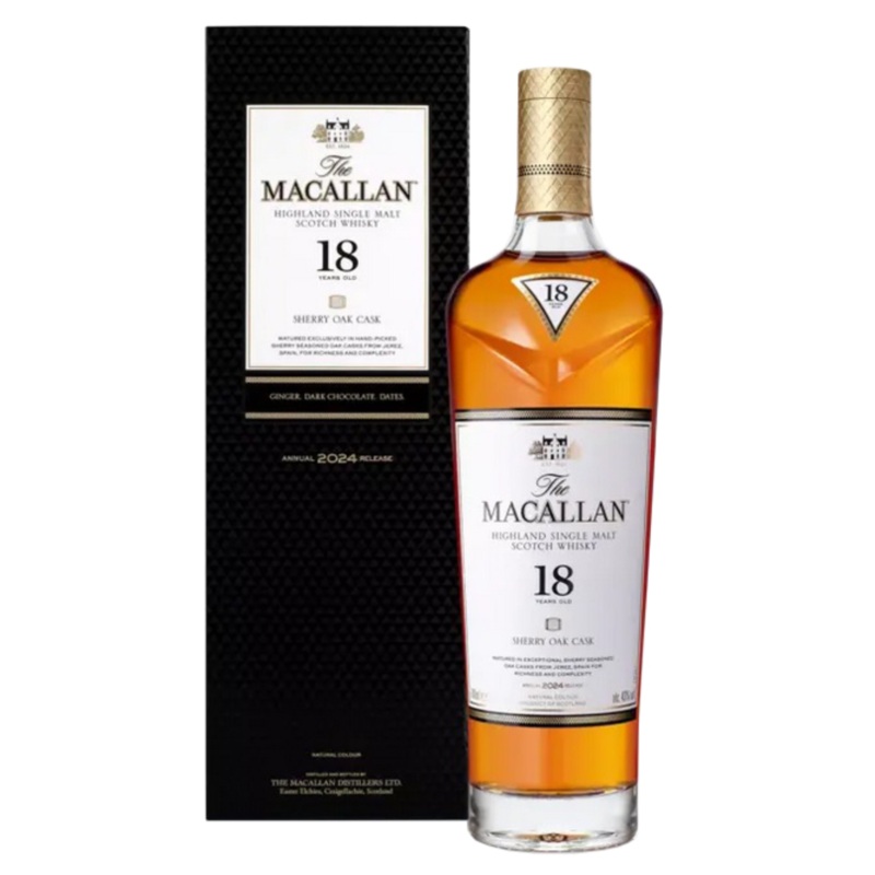 The Macallan 18YO Sherry Cask 2024 Edition 700ml