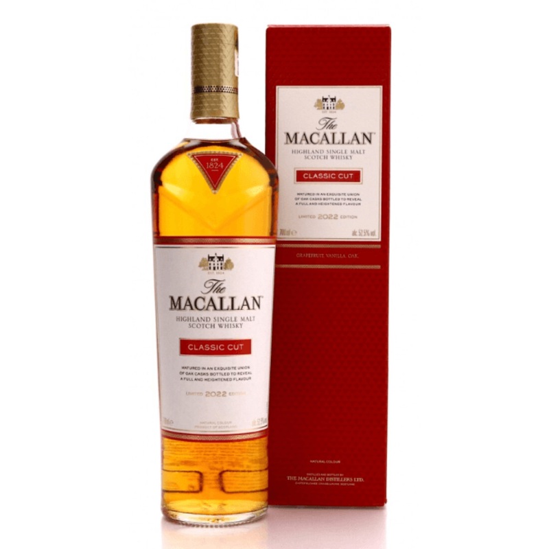 The Macallan Classic Cut 2022 Edition Cask Strength Single Malt Scotch Whisky 700ml