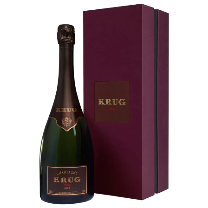 2008 Krug Vintage Brut 750ml Gift Box