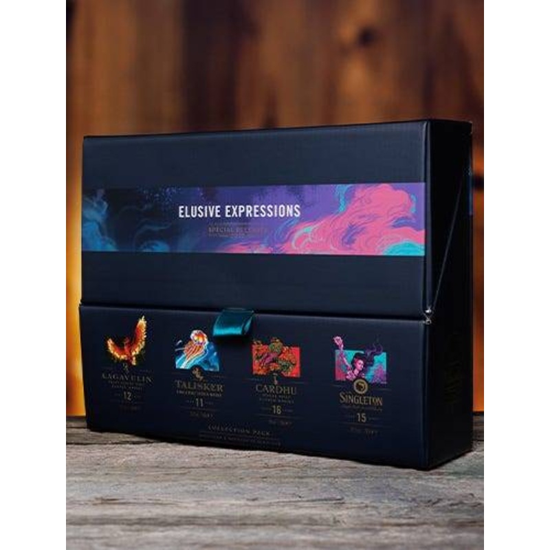 2022 Diageo Special Releases Elusive Expression Scotch Whisky Collection 200ml  4 Pack