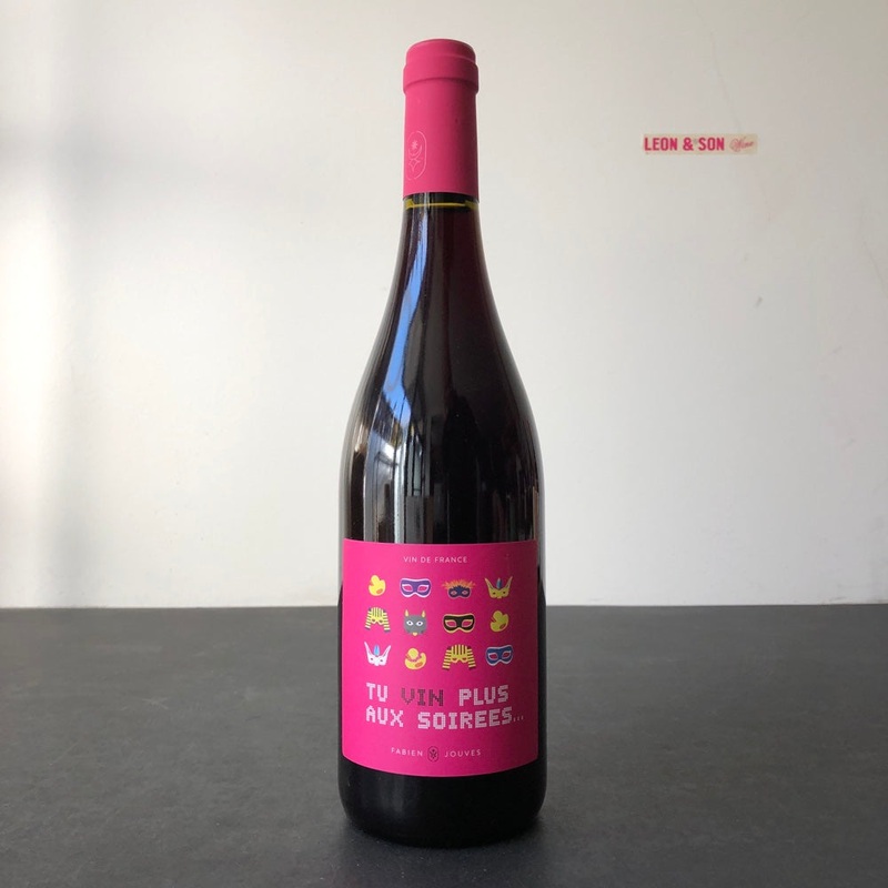 2024 Fabien Jouves Tu Vin Plus Aux Soirees VDF Red, Cahors, France
