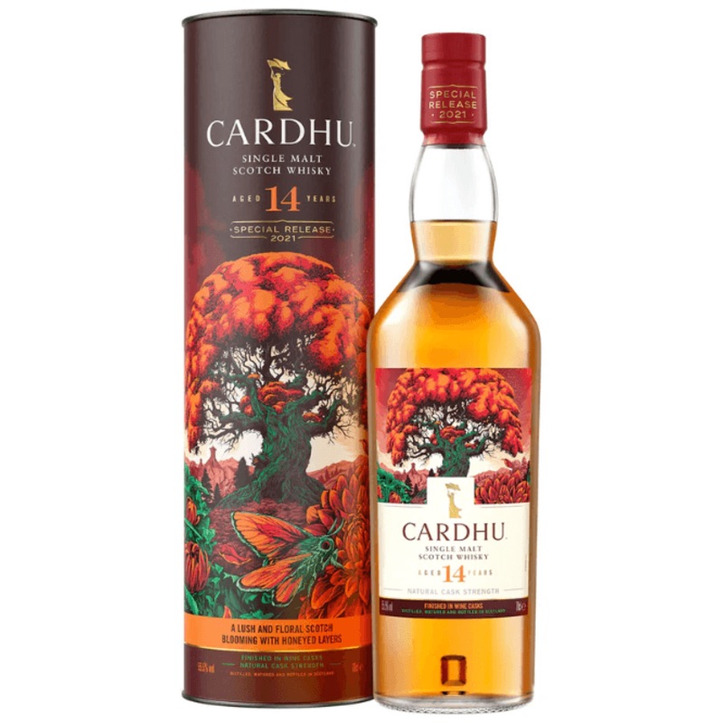 Cardhu 14 Year Old Cask Strength 2021 Special Release Single Malt Scotch Whisky 700ml