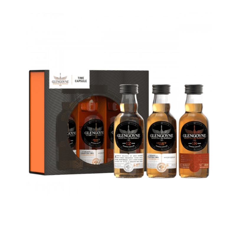 Glengoyne Time Capsule Gift Pack 3 x 5cl